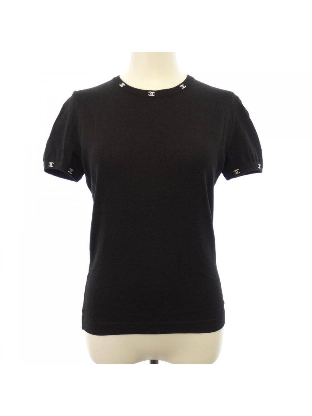 Chanel Vintage T-Shirt Black